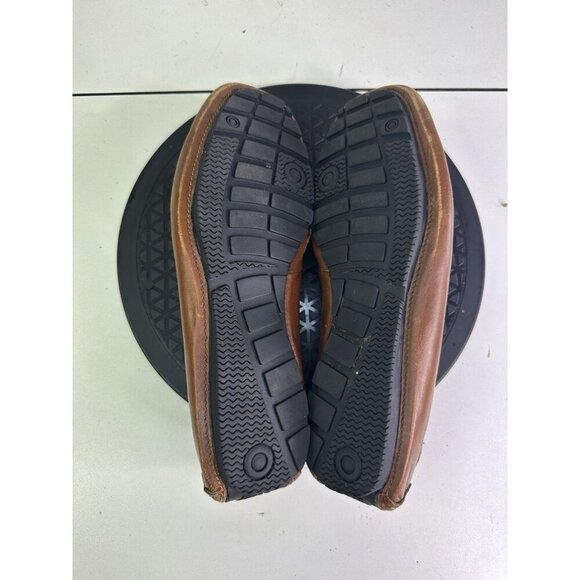 Cole Haan C09298 Men 9.5 M Cognac Leather Horsebit Dress Loafers Slip-on Shoe - Picture 7 of 10